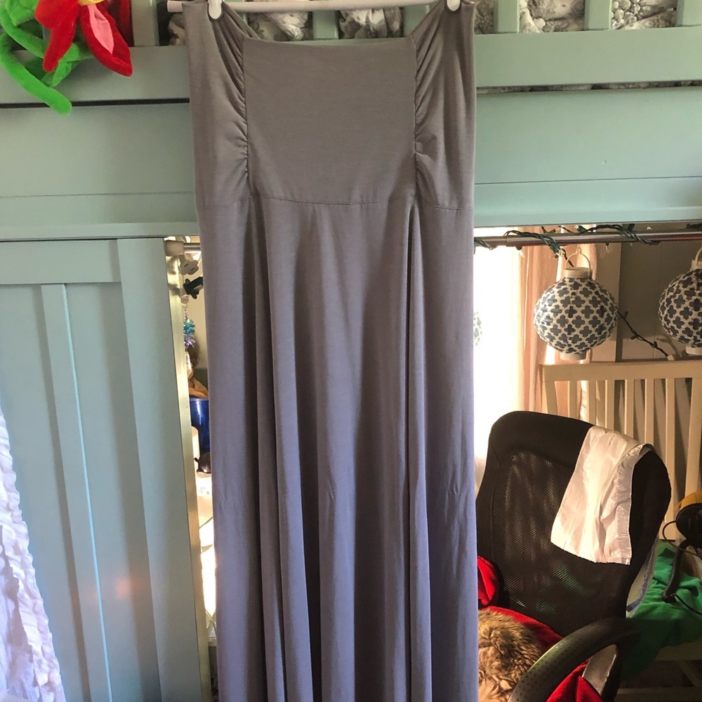 NWOT Athleta Grey maxi dress